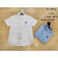 Koszula chłopięca      YY-2975  Roz  4-12  Mix kolor  