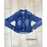 Kurtka jeansowa damska      GD8249-K  Roz  M-3XL  1 kolor 