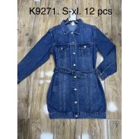 Kurtka jeansowa damska      K9271  Roz  S-XL  1 kolor  