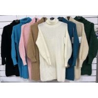 Sweter sukienki damski      26171022   Roz  Standard   Mix kolor 