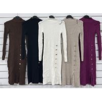 Sweter sukienki damski Wloskie      03311022   Roz  Standard   Mix kolor 