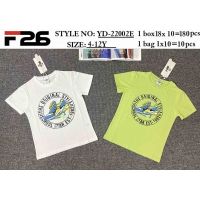Bluzka chłopięca       YD-22002E  Roz  4-12  Mix kolor