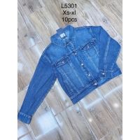 Kurtka jeansowa damska      L5301  Roz  XS-XL  1 kolor 
