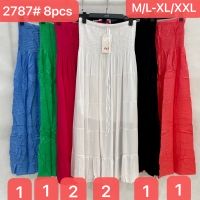 Spódnice damskie      2787    Roz M-2XL     Mix Kolor 