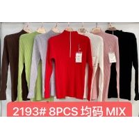 Sweter damski      2193  Roz  M-2XL  Mix kolor  