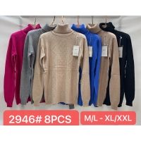 Sweter damski      2946  Roz  M-2XL  Mix kolor  