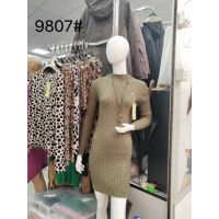 Sukienki sweter damski       9807  Roz  Standard  Mix kolor  