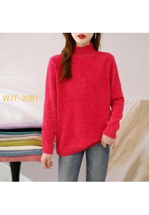 Sweter damski      WJT-2081  Roz  Standard  Mix kolor  